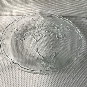Mikasa 13” Poinsettia Christmas Platter